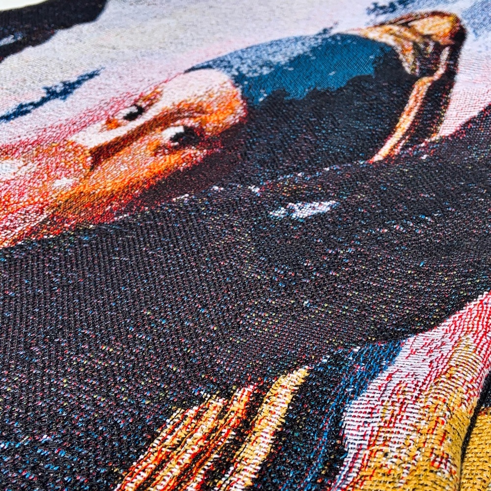 Girl With A Pearl Tapestry Blanket Hoodie - Picture 3 of 7
